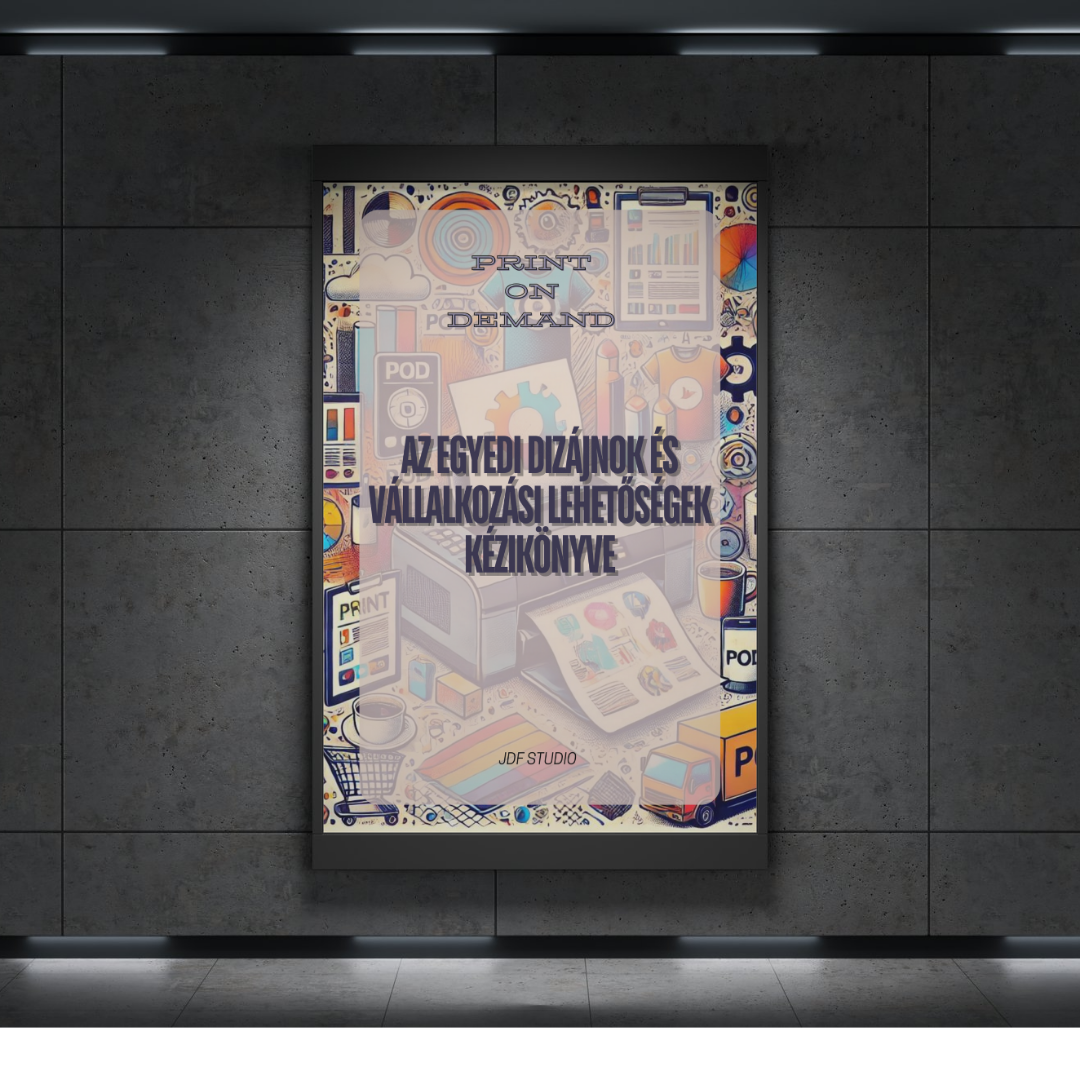 Print on Demand™ – Az Egyedi Dizájnok és Vállalkozási Lehetőségek Kézikönyve