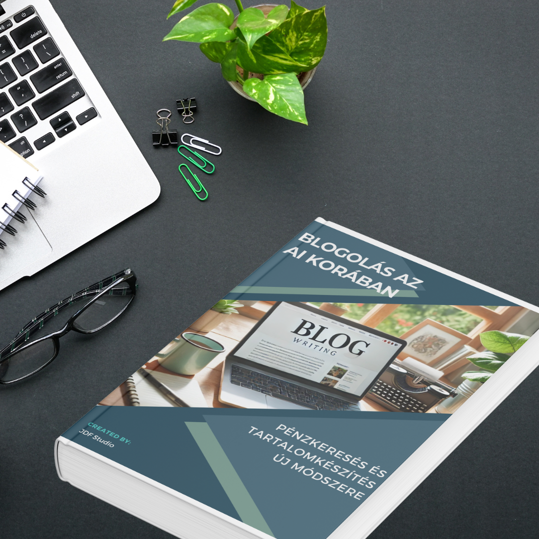 Blogolás az AI Korában – Pénzkeresés és Tartalomkészítés Új Módszerekkel (Digitális eBook)