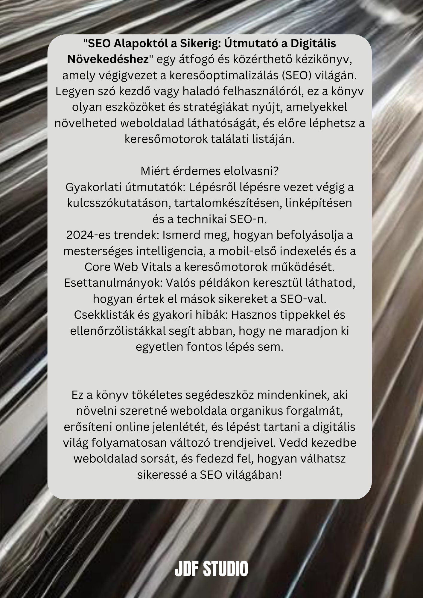 SEO Alapoktól a Sikerig™ – Útmutató a Digitális Növekedéshez (Digitális eBook)