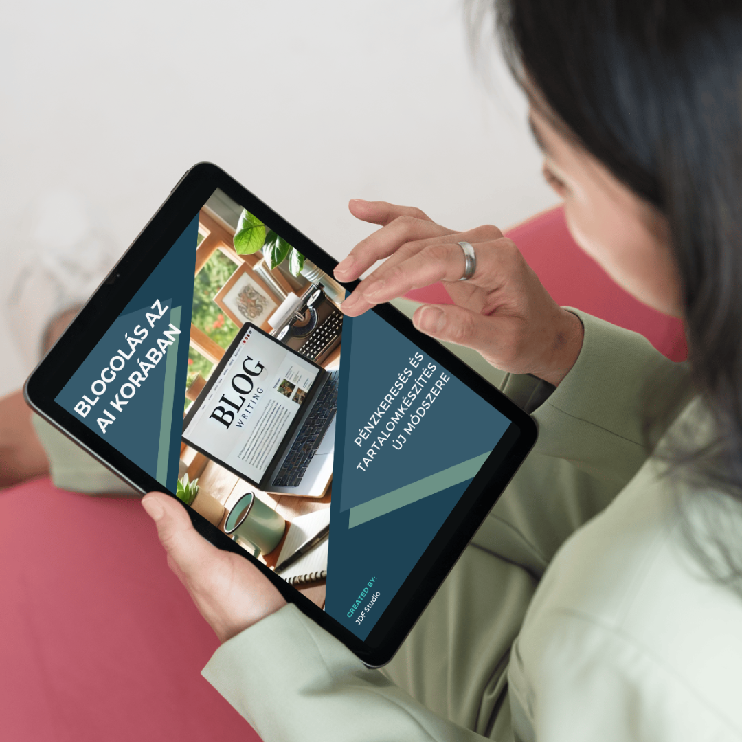 Blogolás az AI Korában – Pénzkeresés és Tartalomkészítés Új Módszerekkel (Digitális eBook)