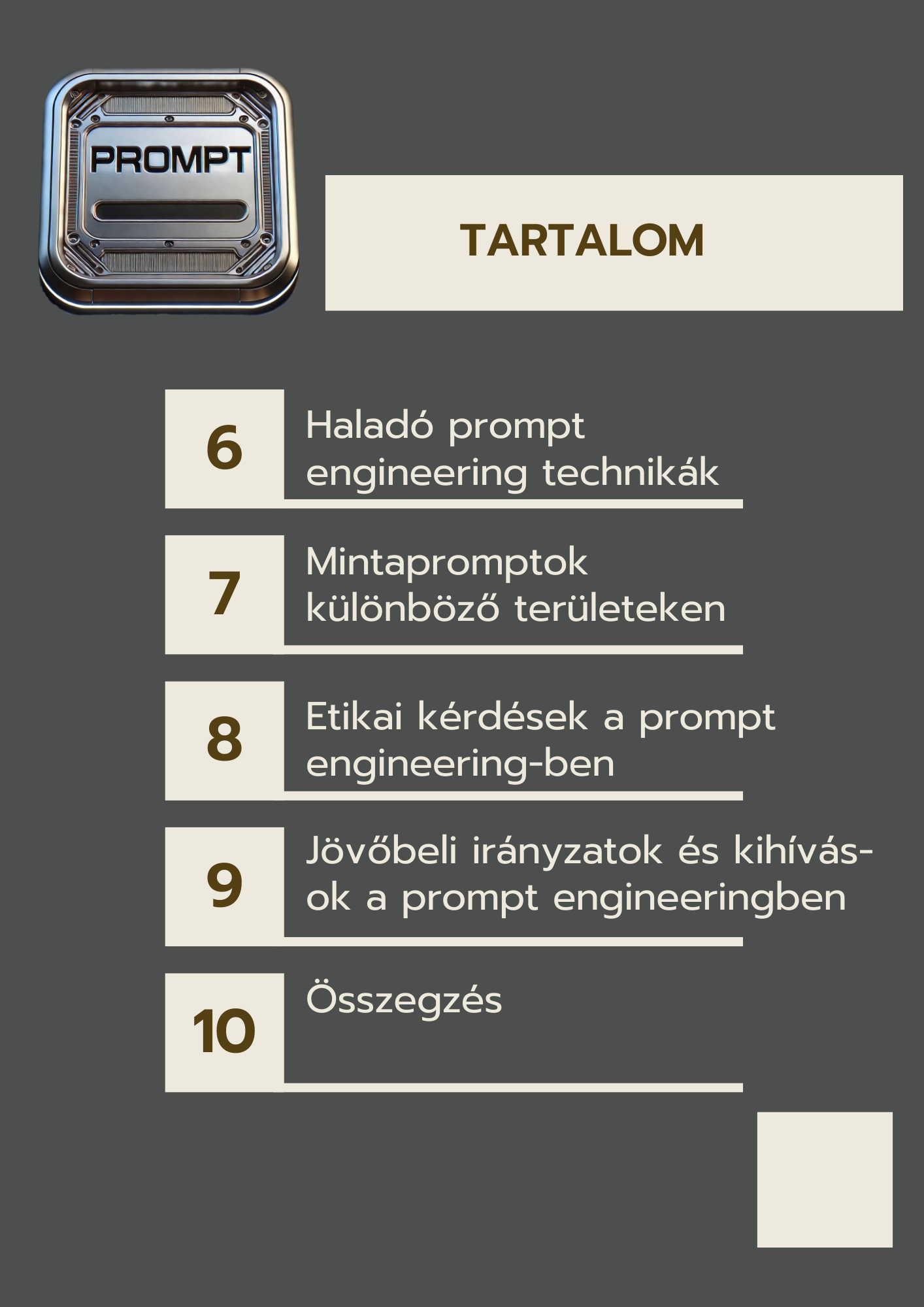 Prompt Engineering Útmutató™ – Az AI Kommunikáció Művészete (Digitális eBook)