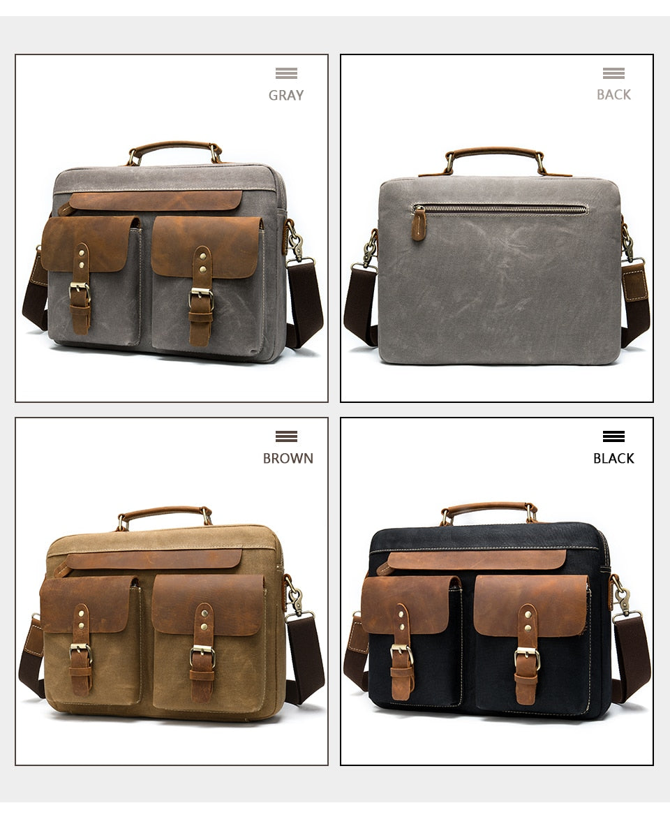 WESTAL Men's Briefcase
