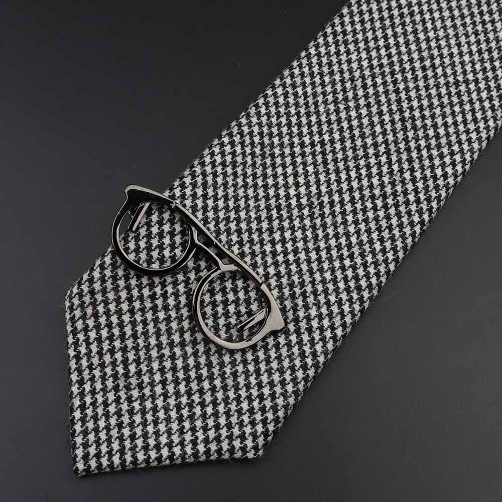 1 Piece Chrome Stainless Tie Clip for Men - Gift