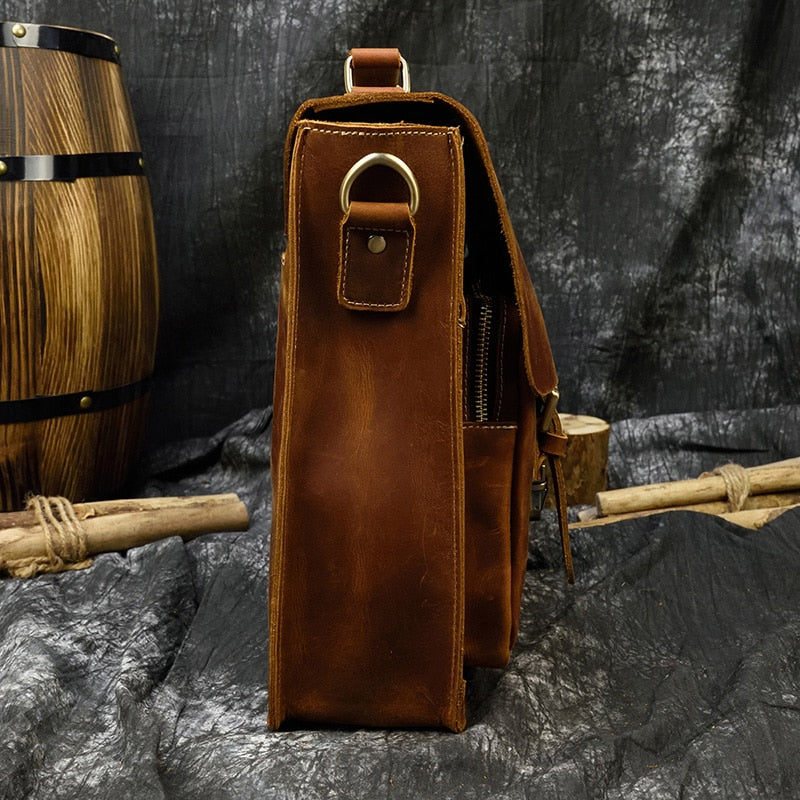 Men's Genuine Leather Briefcase
