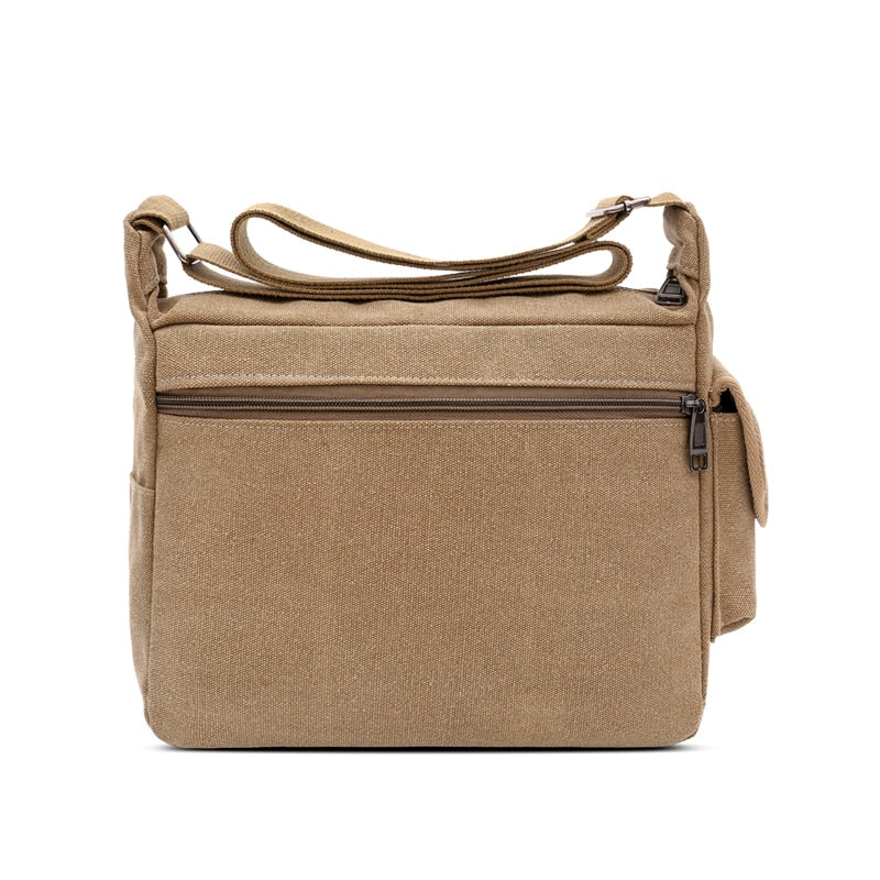Canvas Messenger Bag for Men