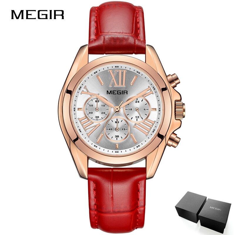 MEGIR Women's Fashion Casual Quartz Wristwatch