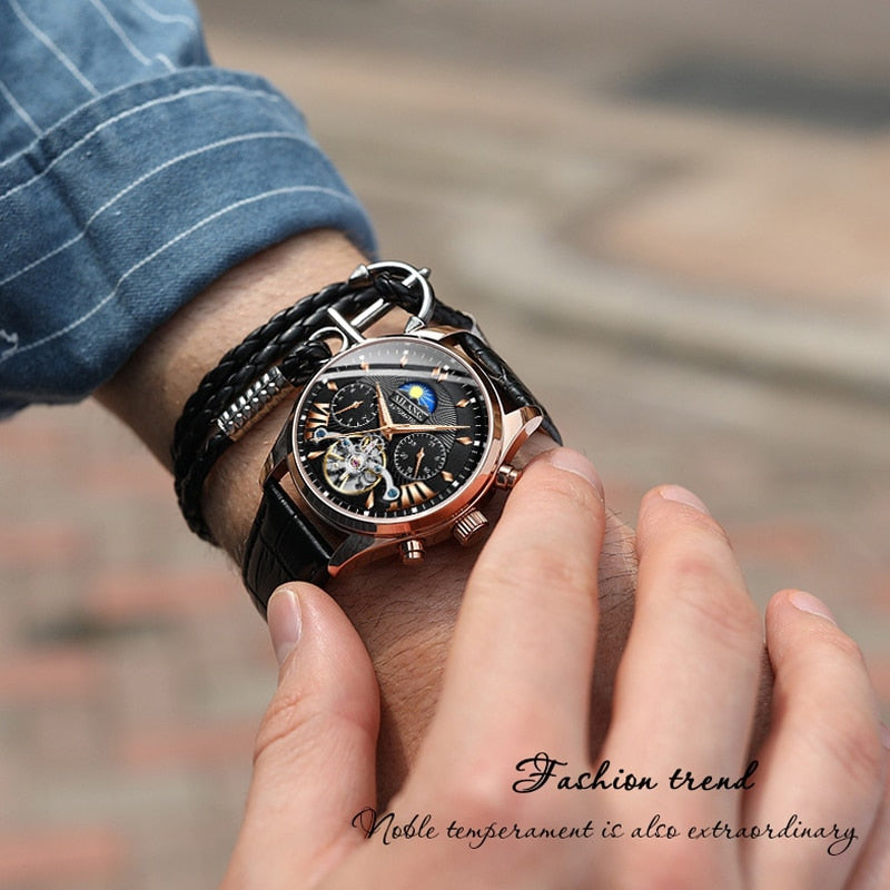 AILANG top luxury brand men's mechanical watch