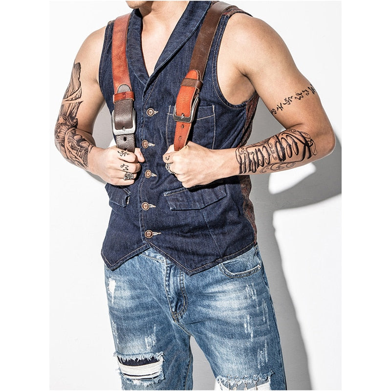 MEDYLA Men Top Layer Leather  Casual High Quality Belt