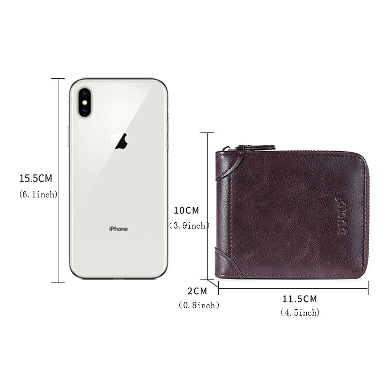 New Vintage Short Mens Wallet