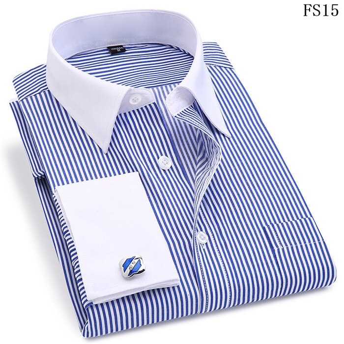Man Classic Black French Cufflinks