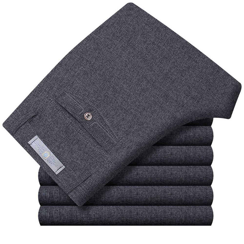 Summer Linen Business Casual Pants For Men