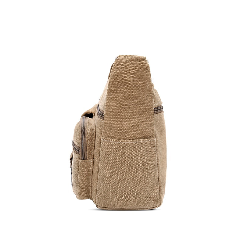 Canvas Messenger Bag for Men
