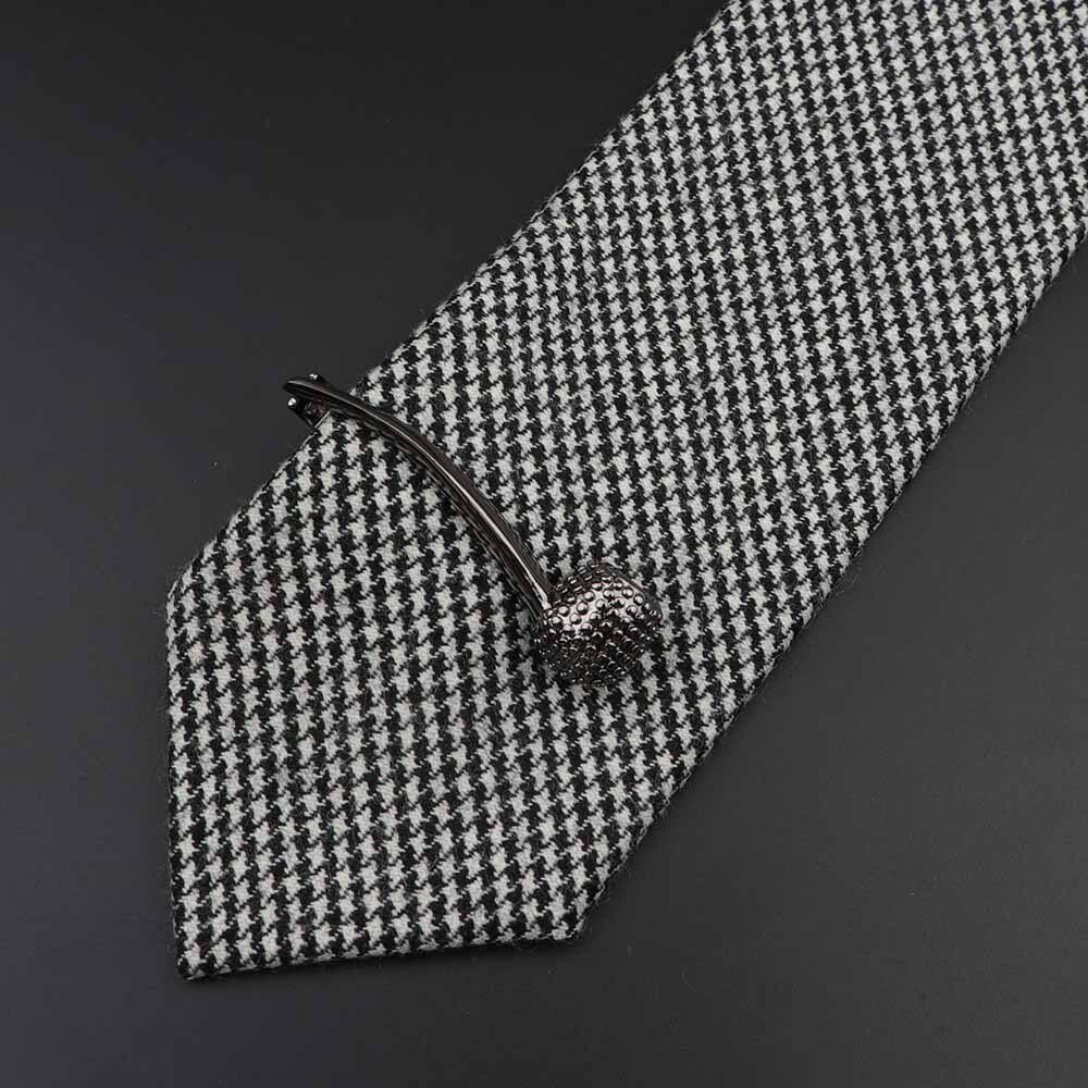 1 Piece Chrome Stainless Tie Clip for Men - Gift