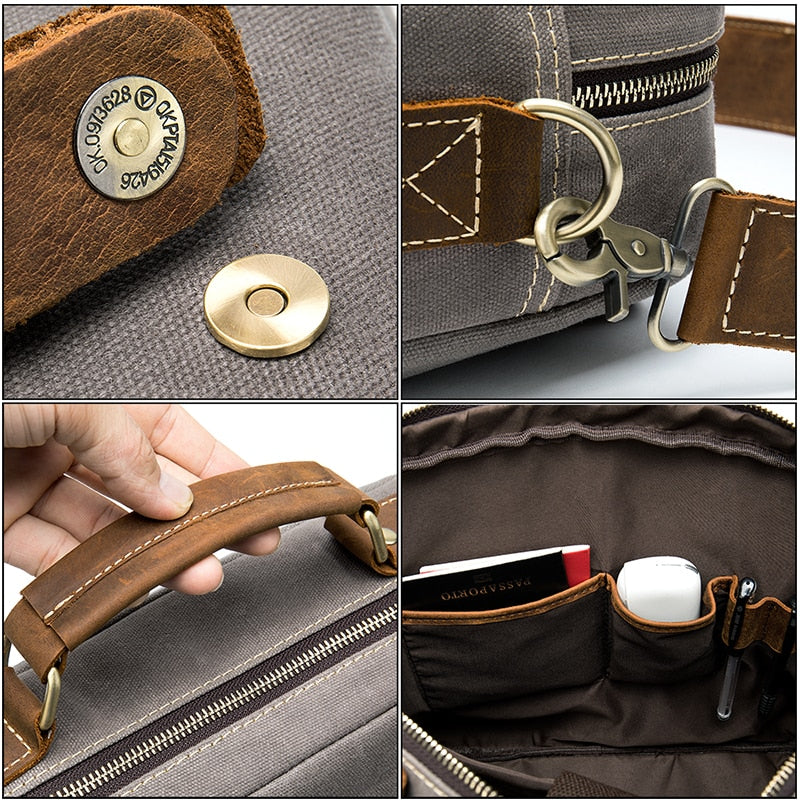 WESTAL Men's Briefcase