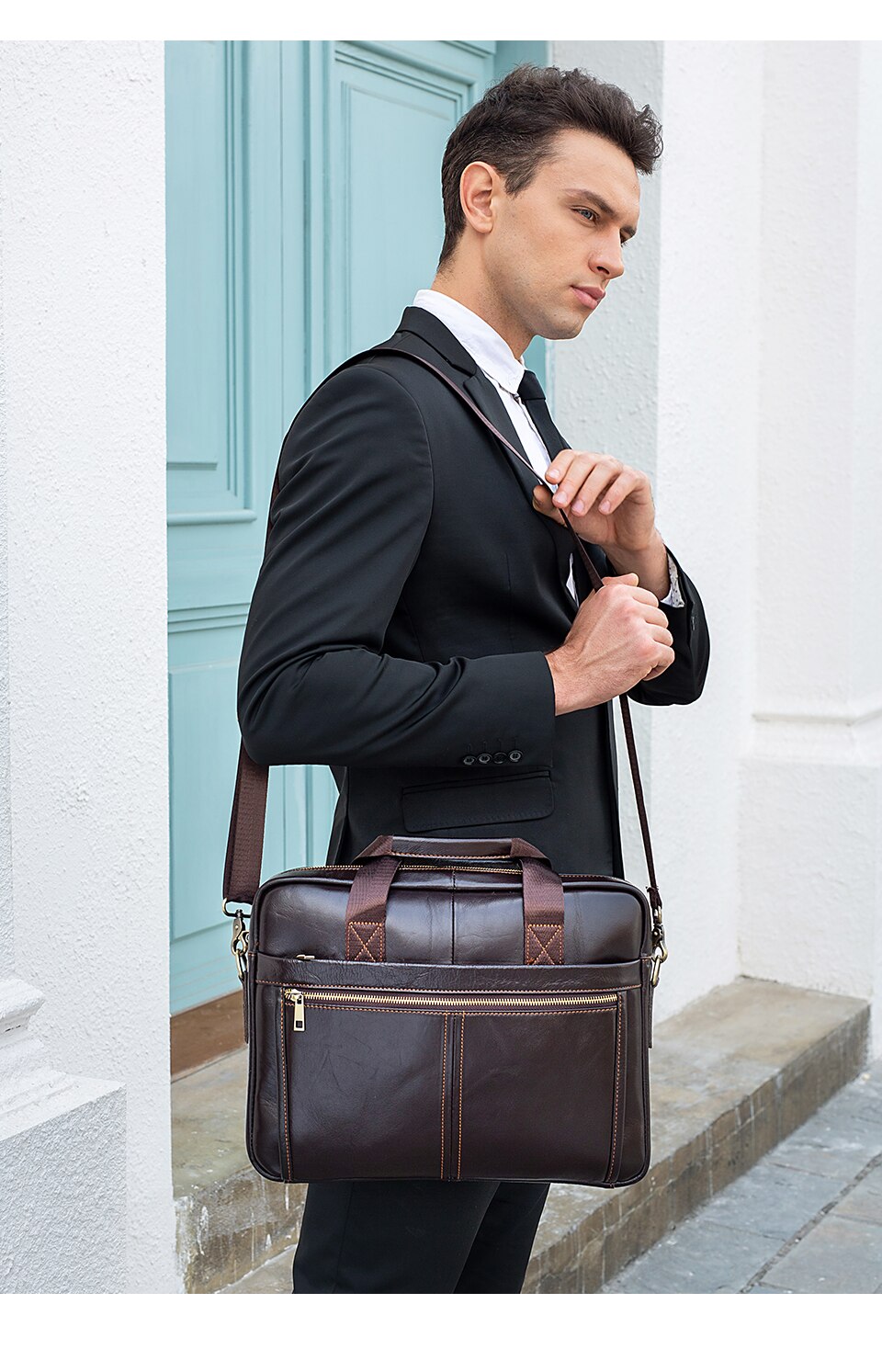 WESTAL Men's Briefcase Men's Bag