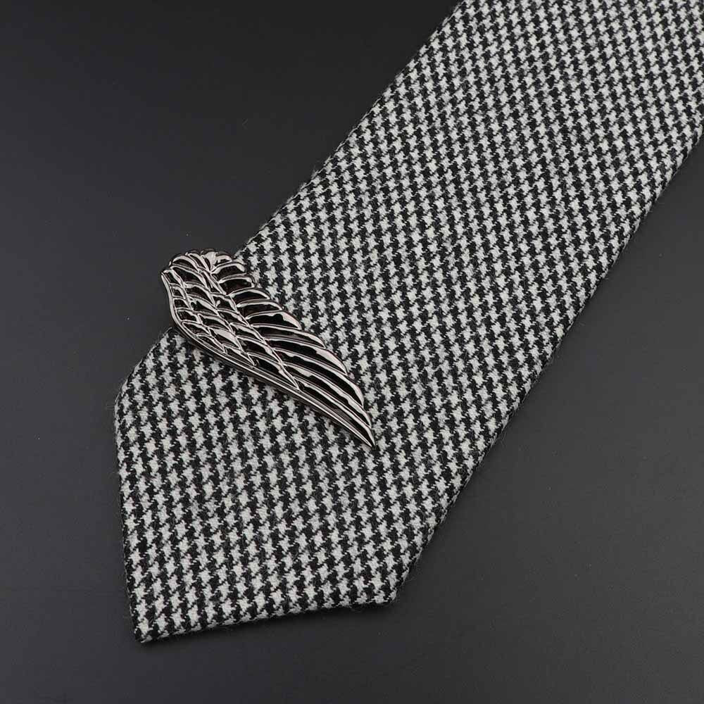 1 Piece Chrome Stainless Tie Clip for Men - Gift