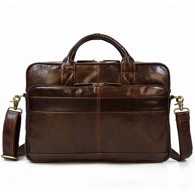 Men's Genuine Leather Briefcase