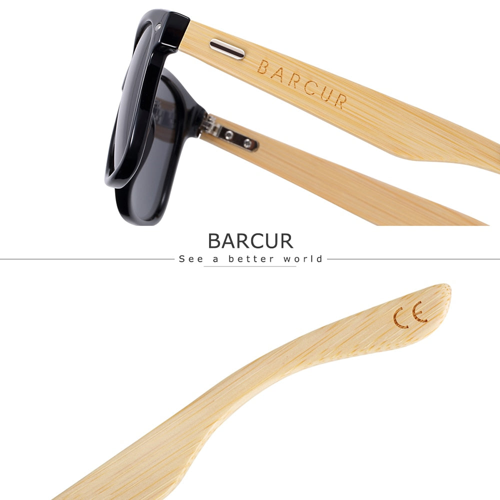 BARCUR Wood Sunglasses