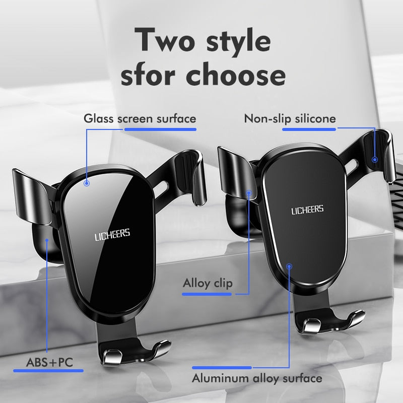 Gravity Car Phone Holder