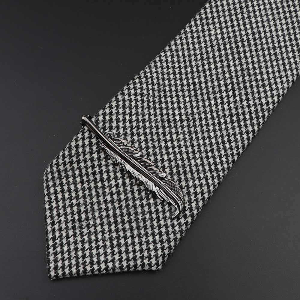 1 Piece Chrome Stainless Tie Clip for Men - Gift