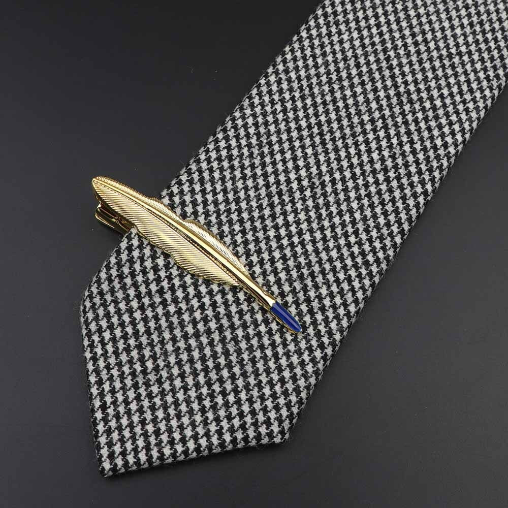 1 Piece Chrome Stainless Tie Clip for Men - Gift