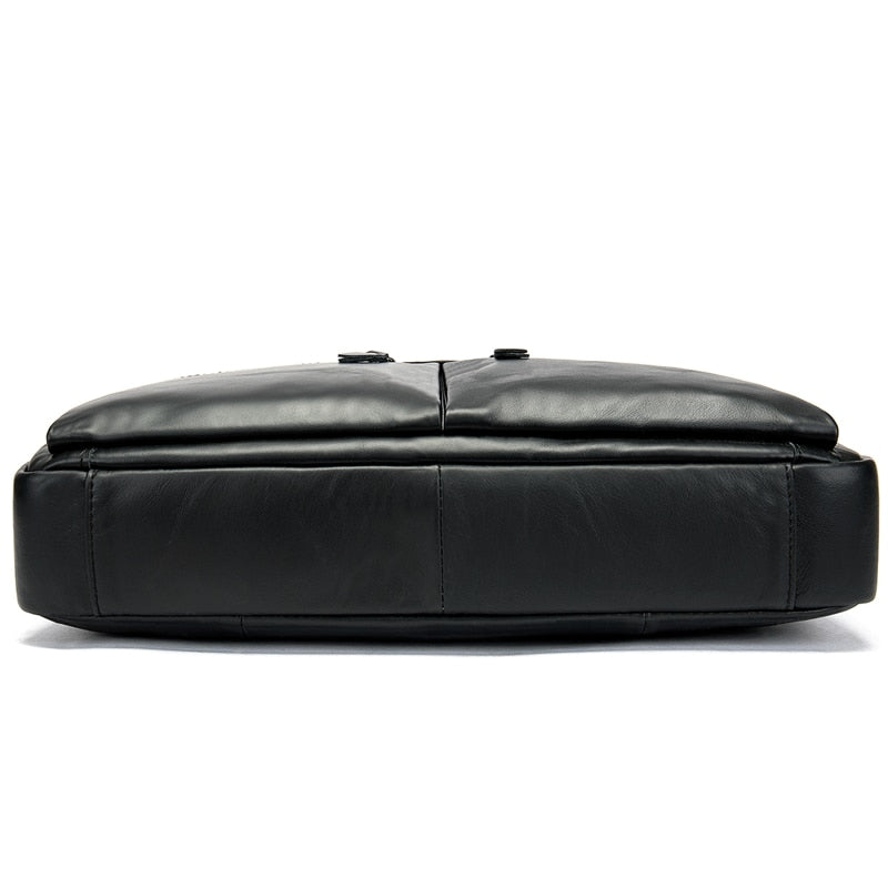 WESTAL genuine leather bag for men's briefcase