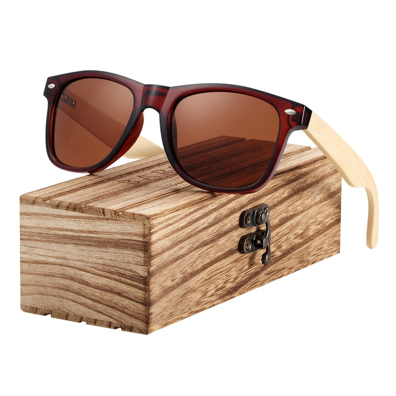 BARCUR Wood Sunglasses