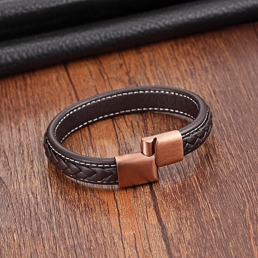 Men Women Leather Bracelet