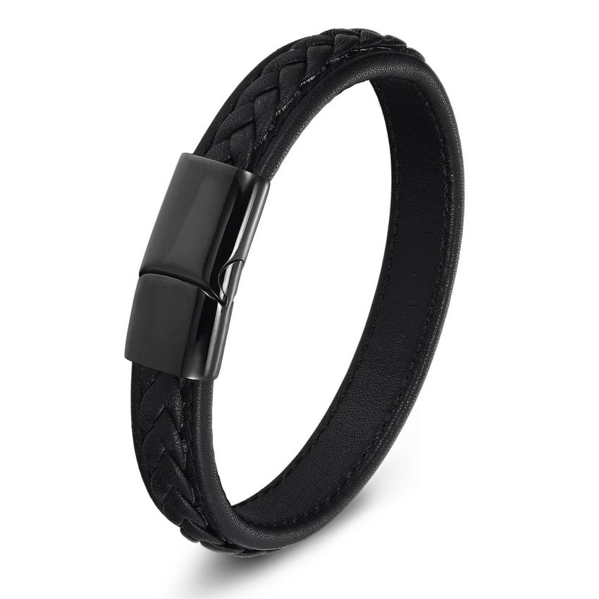 Men Women Leather Bracelet