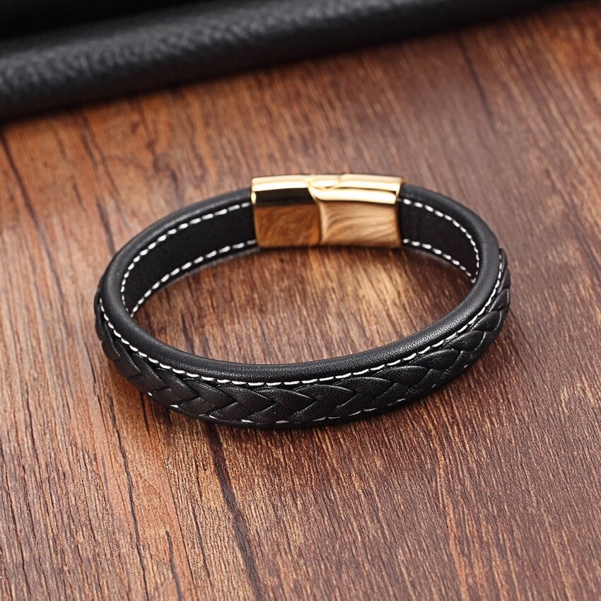 Men Women Leather Bracelet
