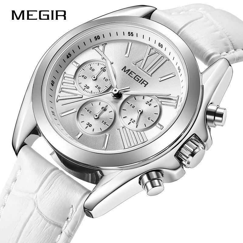 MEGIR Women's Fashion Casual Quartz Wristwatch