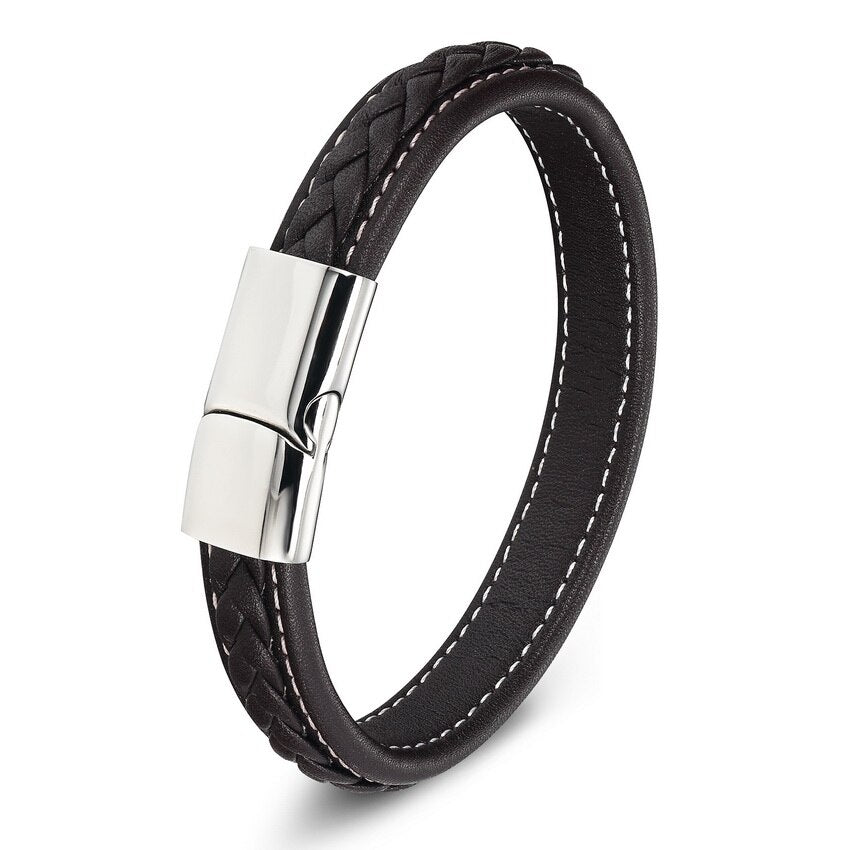 Men Women Leather Bracelet