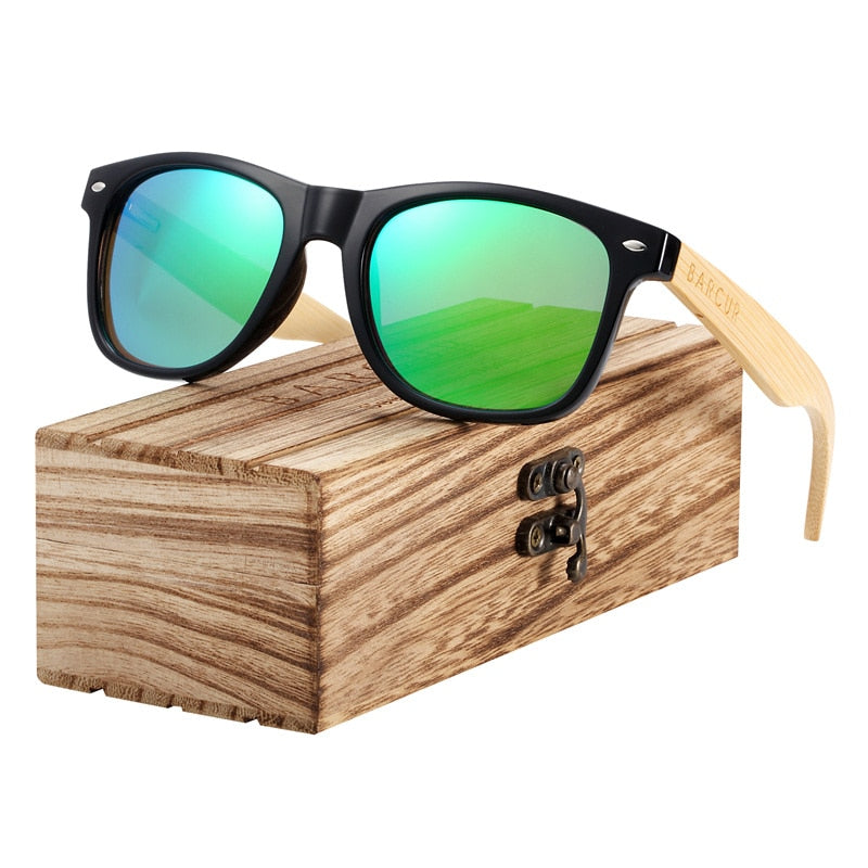 BARCUR Wood Sunglasses