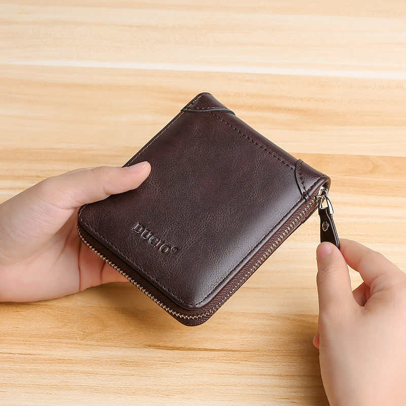 New Vintage Short Mens Wallet