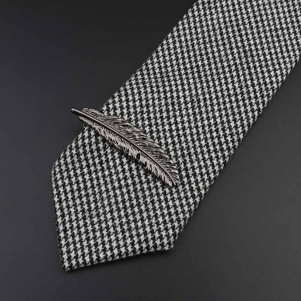 1 Piece Chrome Stainless Tie Clip for Men - Gift