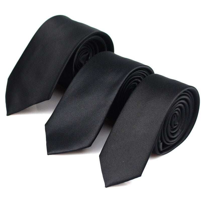 Black Neck Ties For Men