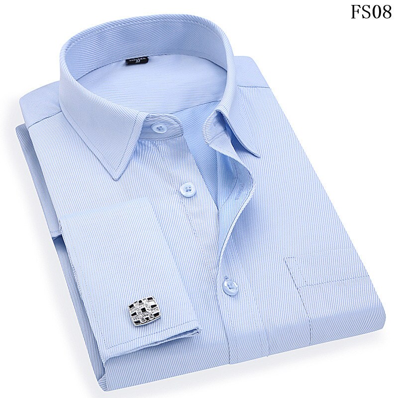 Man Classic Black French Cufflinks