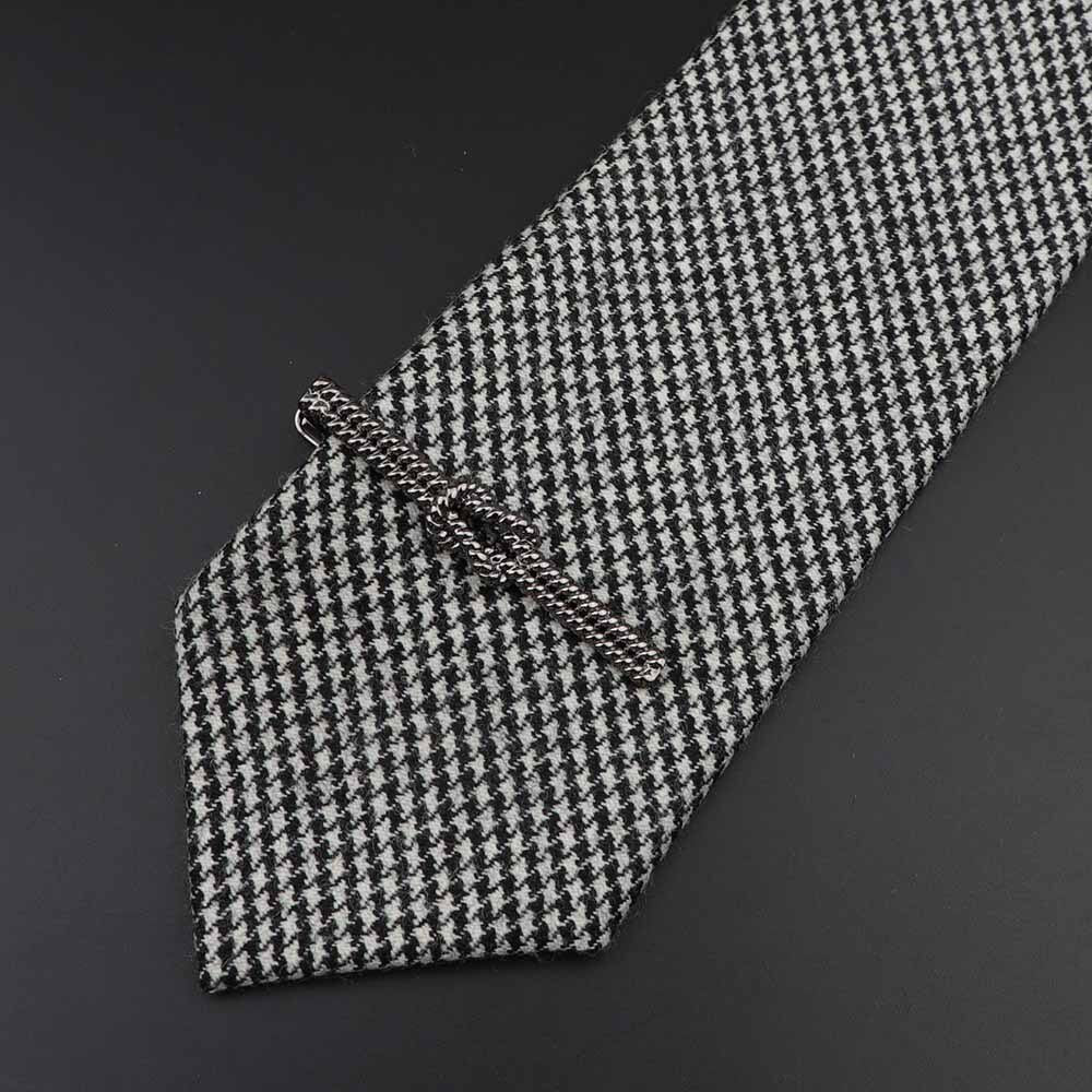 1 Piece Chrome Stainless Tie Clip for Men - Gift