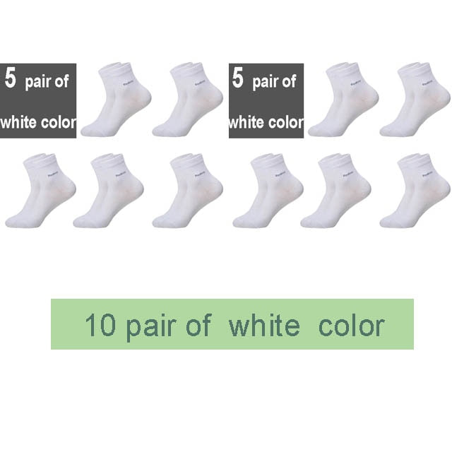 10Pairs/Lot Men Bamboo Socks