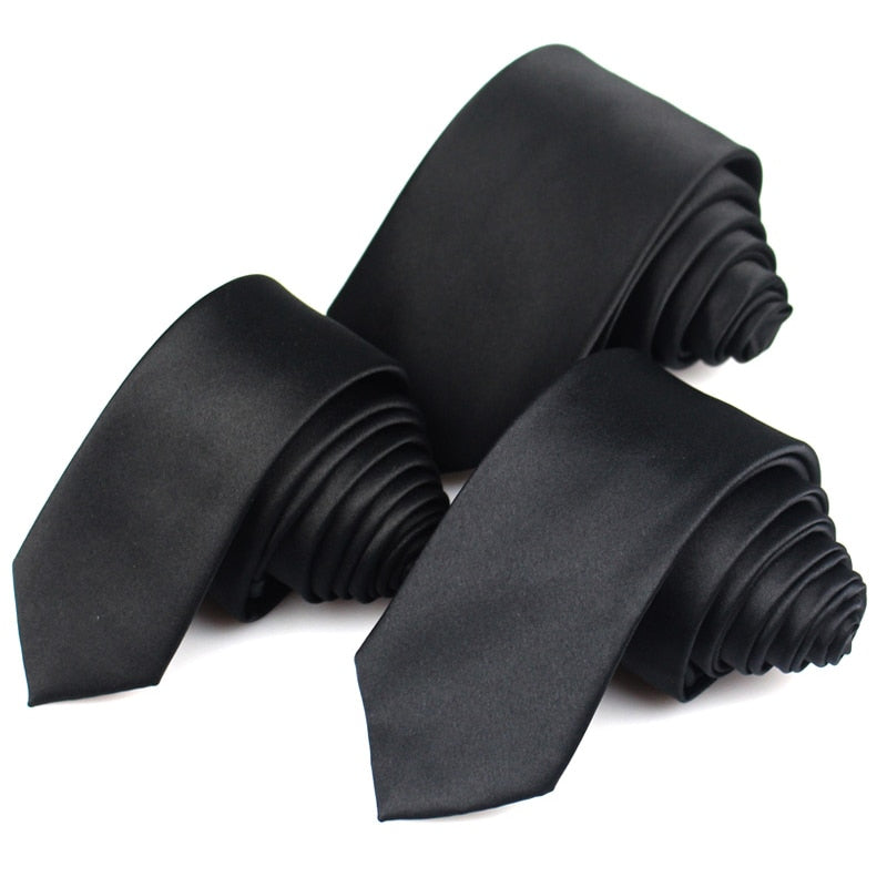 Black Neck Ties For Men