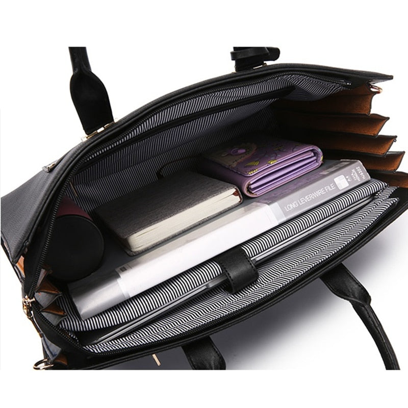 OYIXINGER Women Briefcase Bag