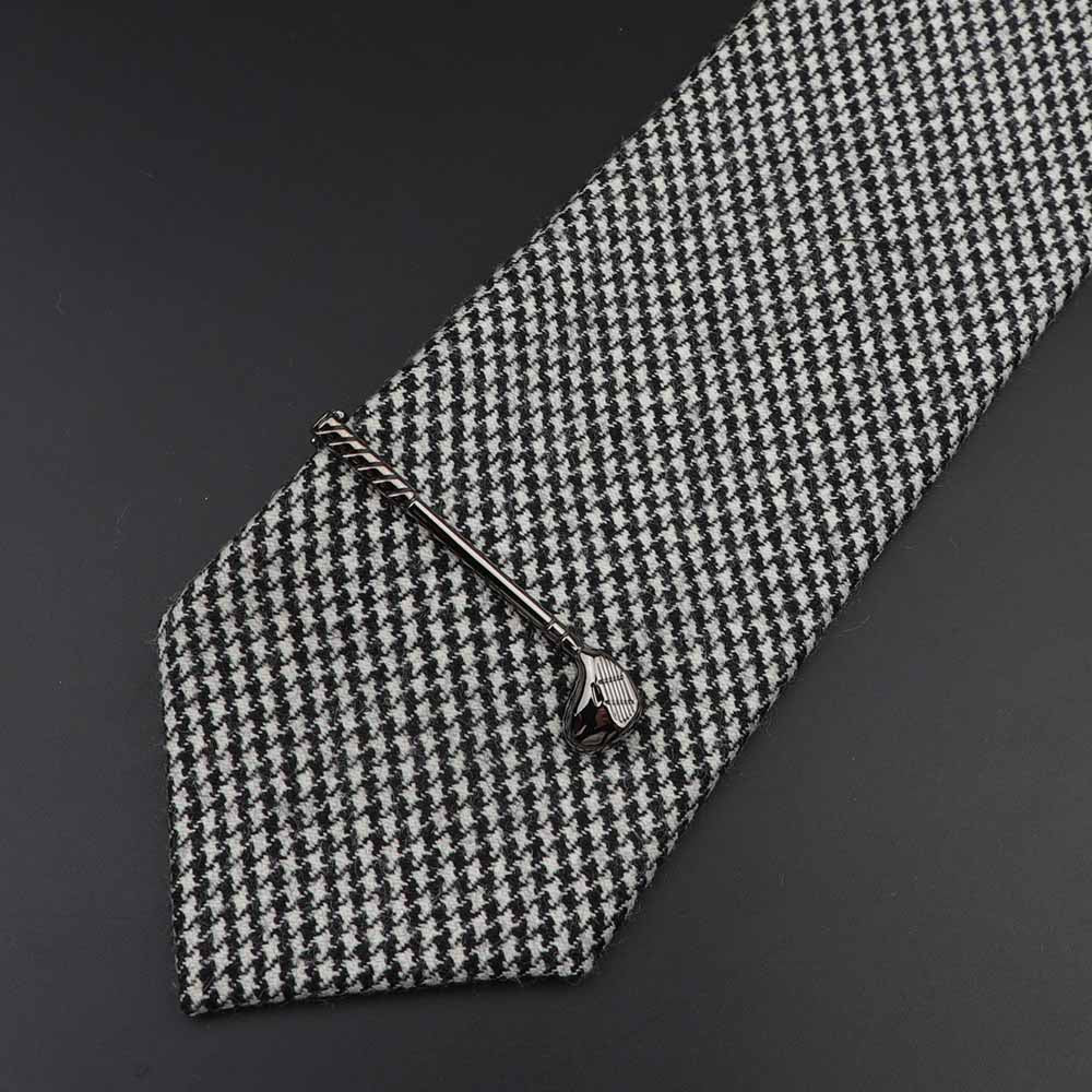 1 Piece Chrome Stainless Tie Clip for Men - Gift