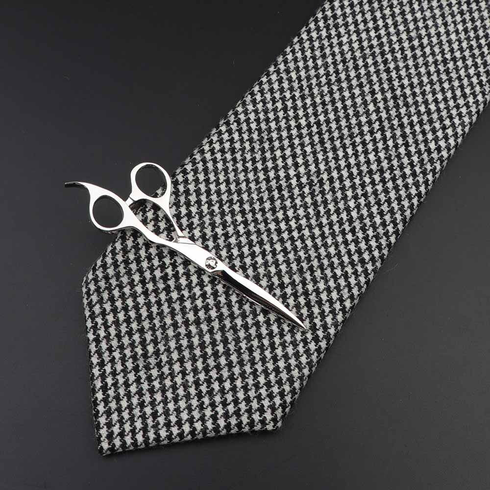 1 Piece Chrome Stainless Tie Clip for Men - Gift