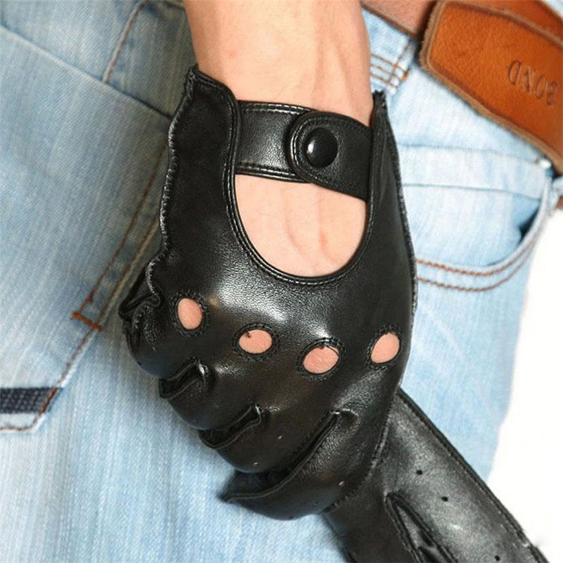 Genuine Leather Men Gloves