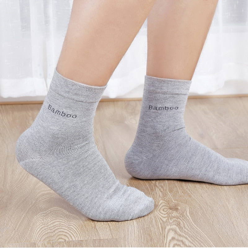 10Pair Gift Boxed Men Bamboo Socks