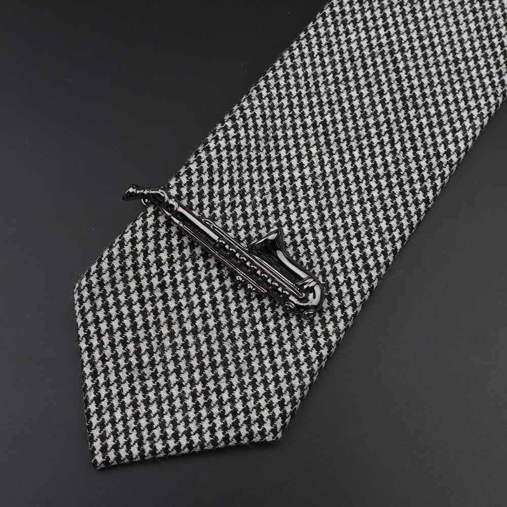 1 Piece Chrome Stainless Tie Clip for Men - Gift