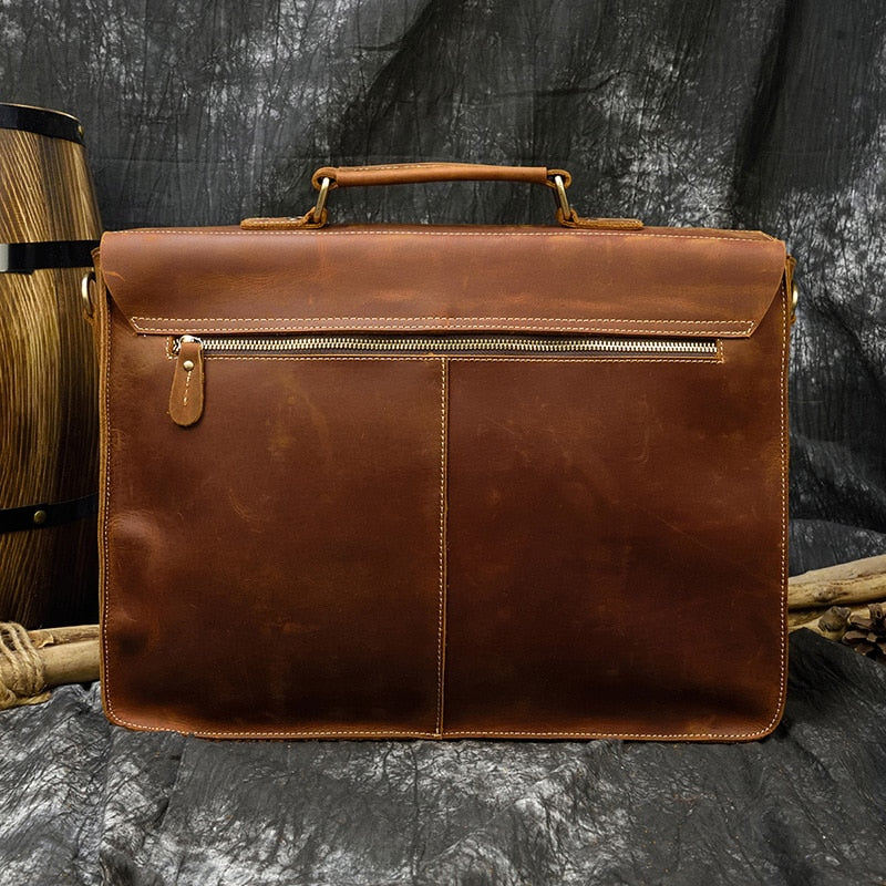Men's Genuine Leather Briefcase