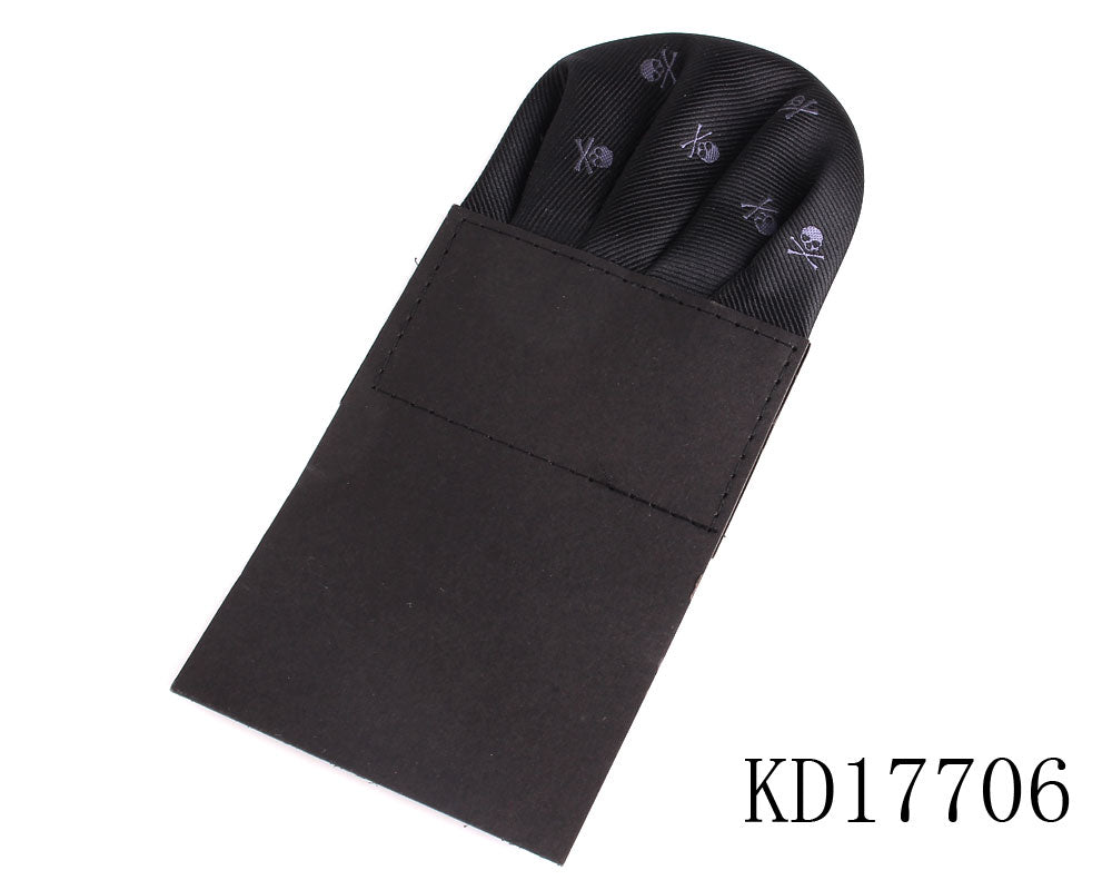 New Casual Slim Skull Ties For Men