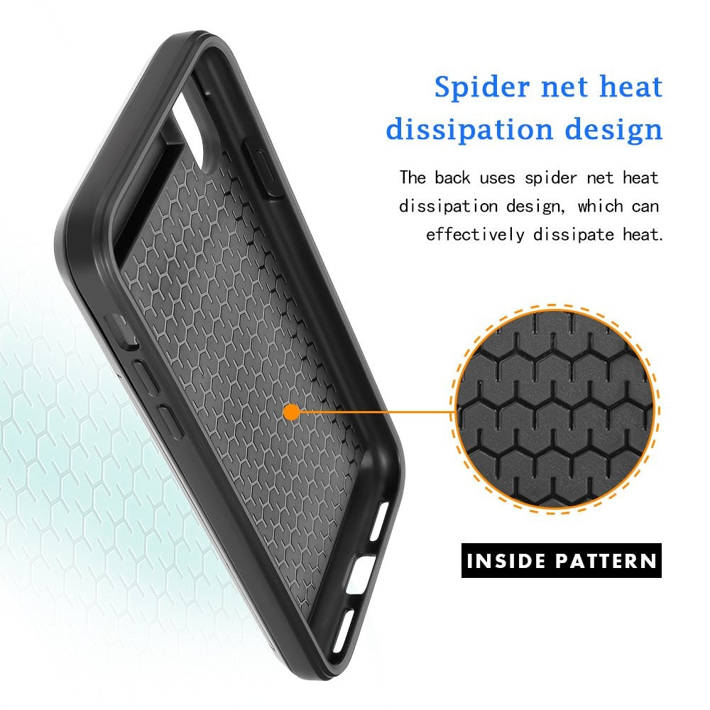 Case Card Slot Sliding Door Pocket Case For Huawei