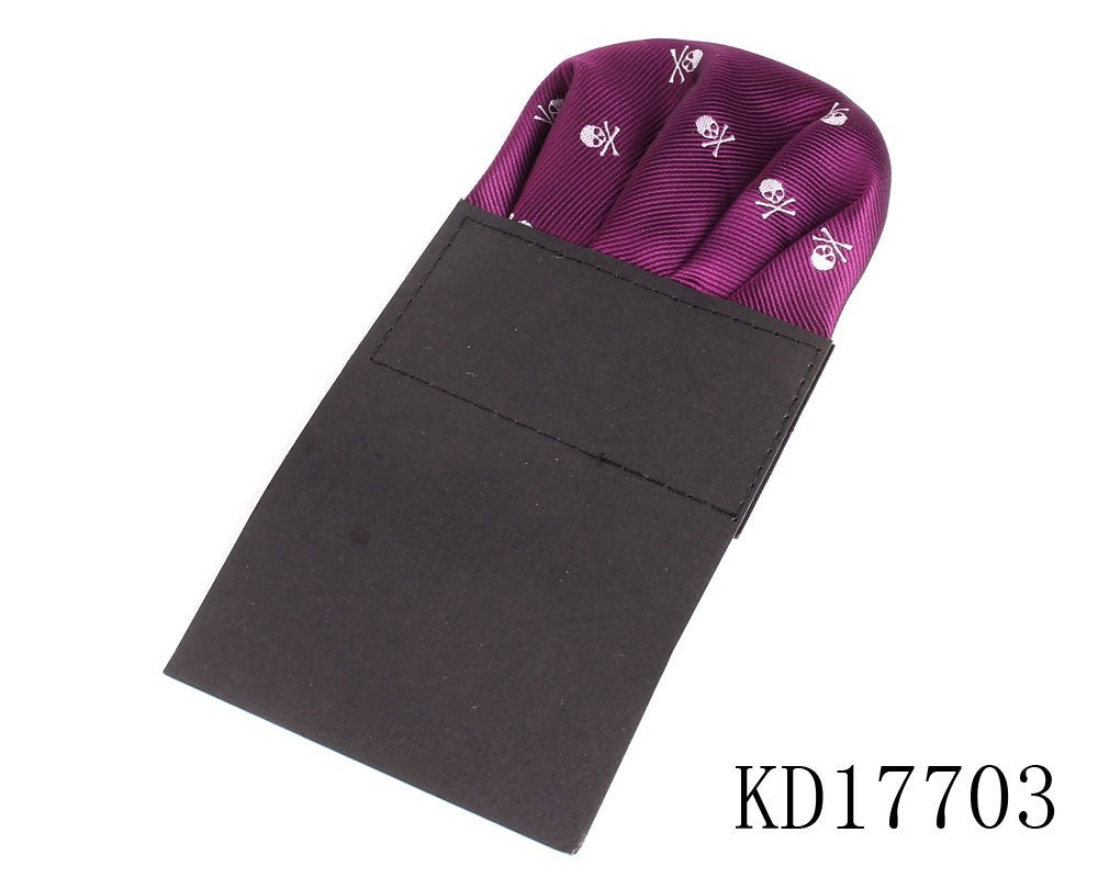 New Casual Slim Skull Ties For Men